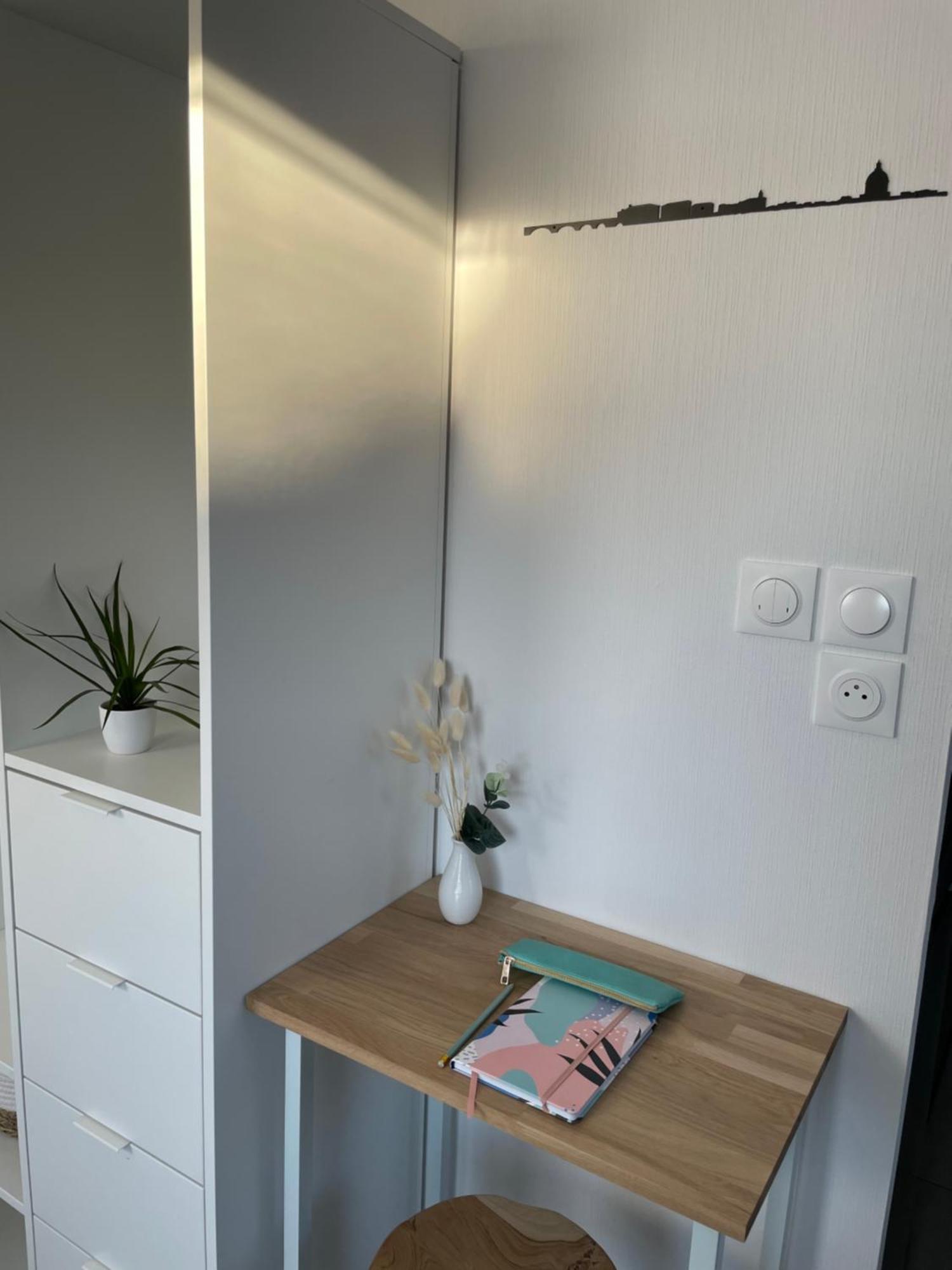 Апартаменти Minimes, Studio Cosy Tout Confort, Wifi, Parking Тулуза Екстер'єр фото